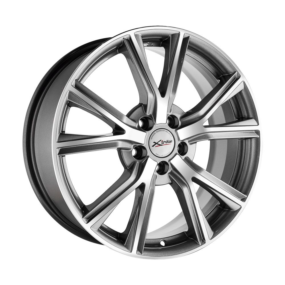 фото Колесный диск x'trike r18 5x108 7,5j et49 d67,1 x-122 hsb/fp