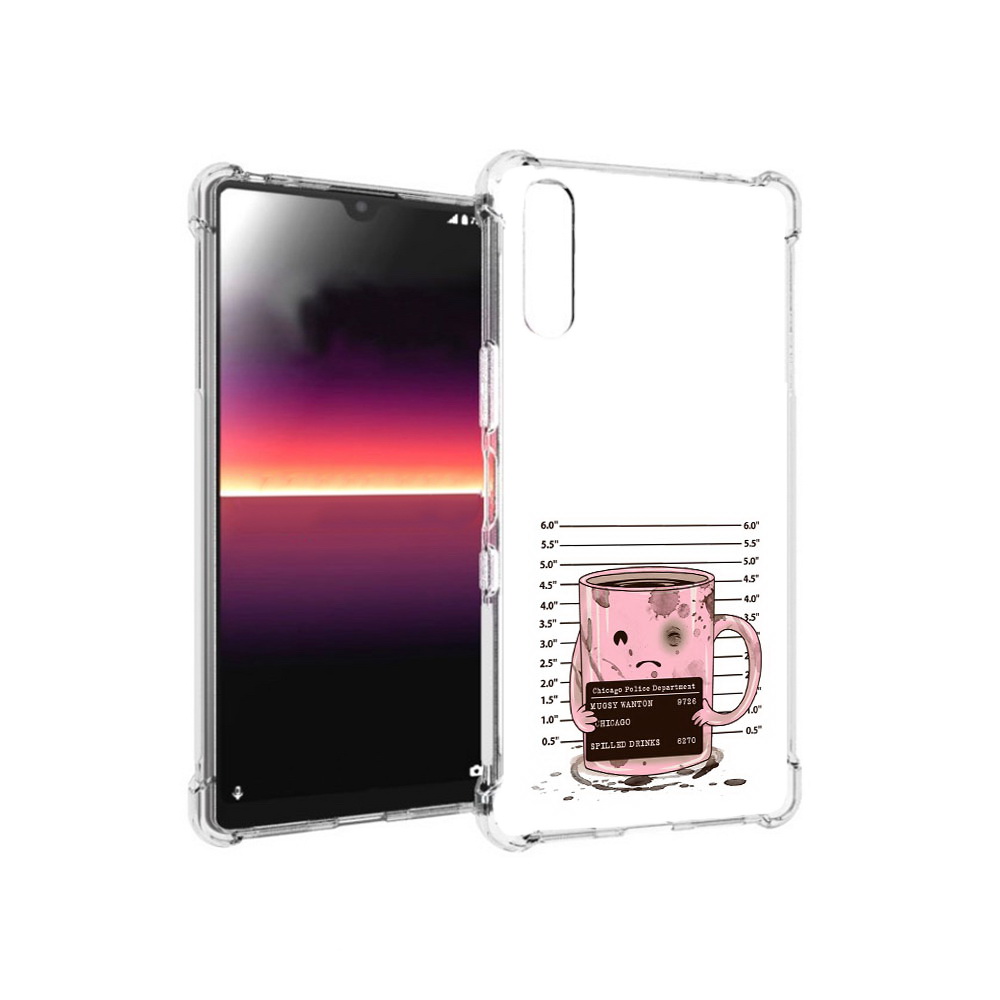 

Чехол MyPads Tocco для Sony Xperia L4 кружка (PT227010.235.420), Прозрачный, Tocco