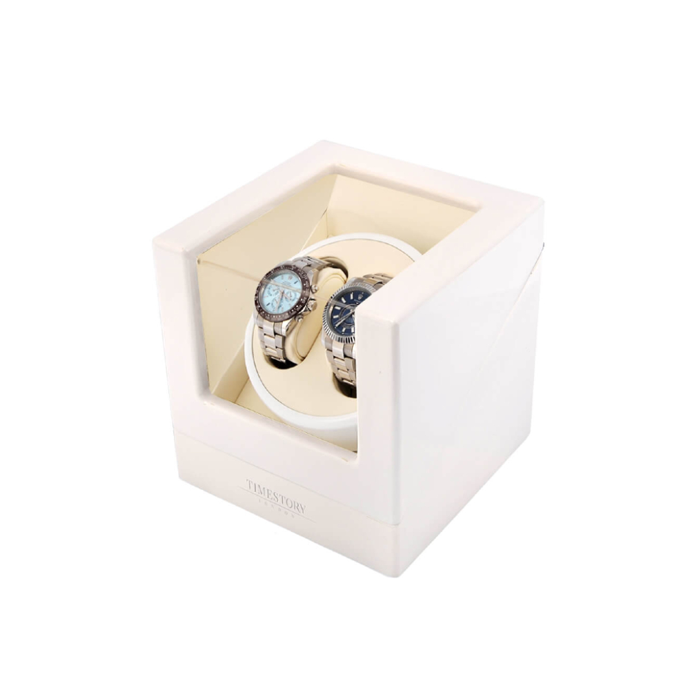 

Шкатулка для автоподзавода 2-х часов TimeStory 1971 MAINTAIN 02W, Белый, MAINTAIN 02W