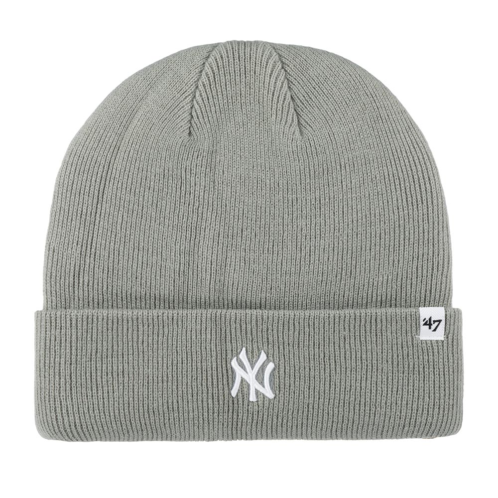 Шапка бини унисекс 47 BRAND B-CFDCN17ACE New York Yankees MLB серая, one size