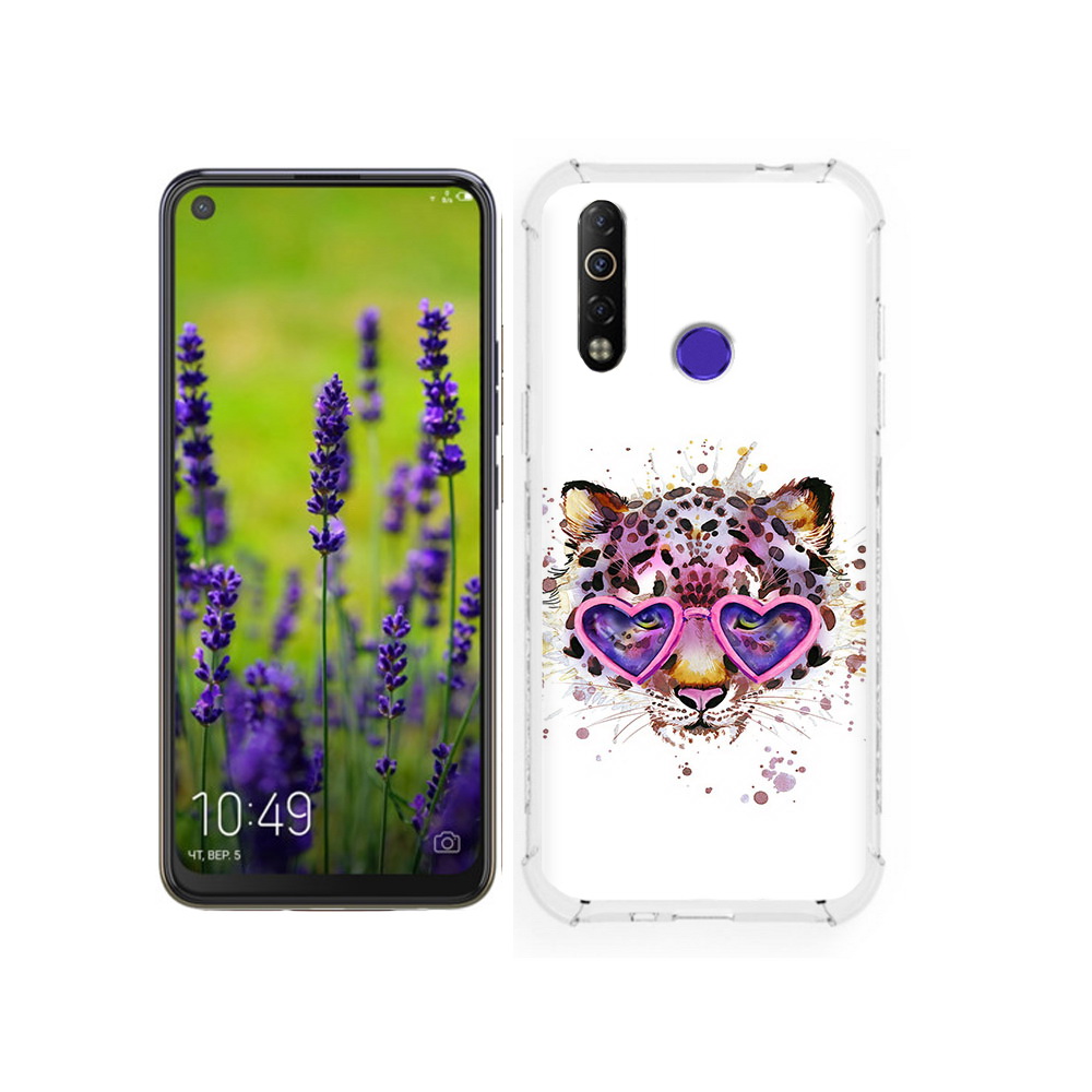 

Чехол MyPads Tocco для Tecno Camon 12 модный леопард, Tocco