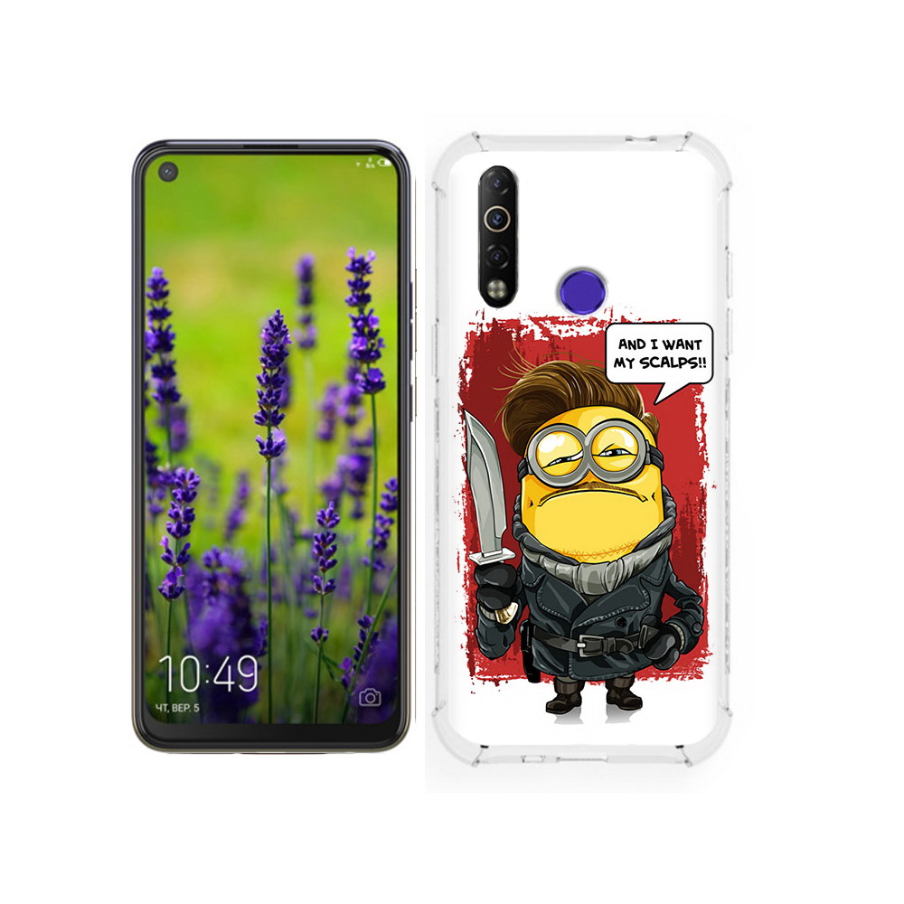 

Чехол MyPads Tocco для Tecno Camon 12 миньон убийца, Tocco