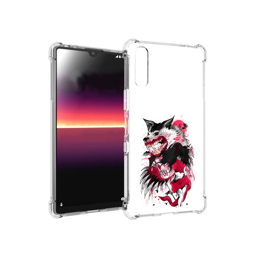 

Чехол MyPads Tocco для Sony Xperia L4 красная шапочка (PT227010.235.410), Прозрачный, Tocco