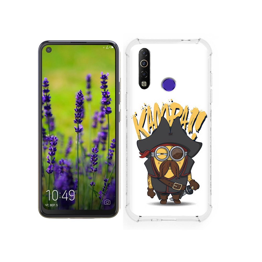 

Чехол MyPads Tocco для Tecno Camon 12 миньон пират, Tocco