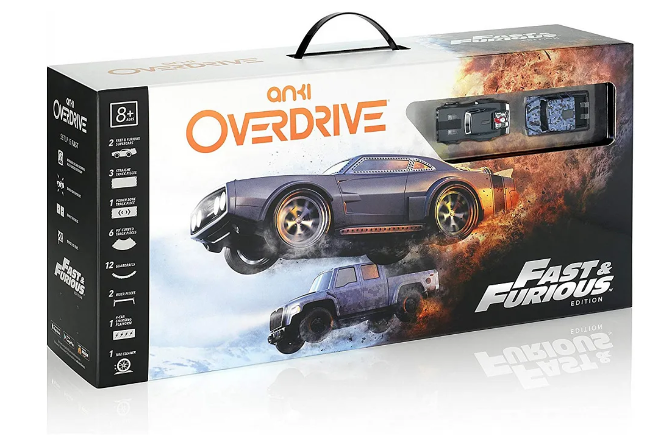 Автотрек Anki Overdrive Fast & Furious Edition с умными машинками Форсаж автотрек bashexpo деревянный с 4 машинками скоростной спуск