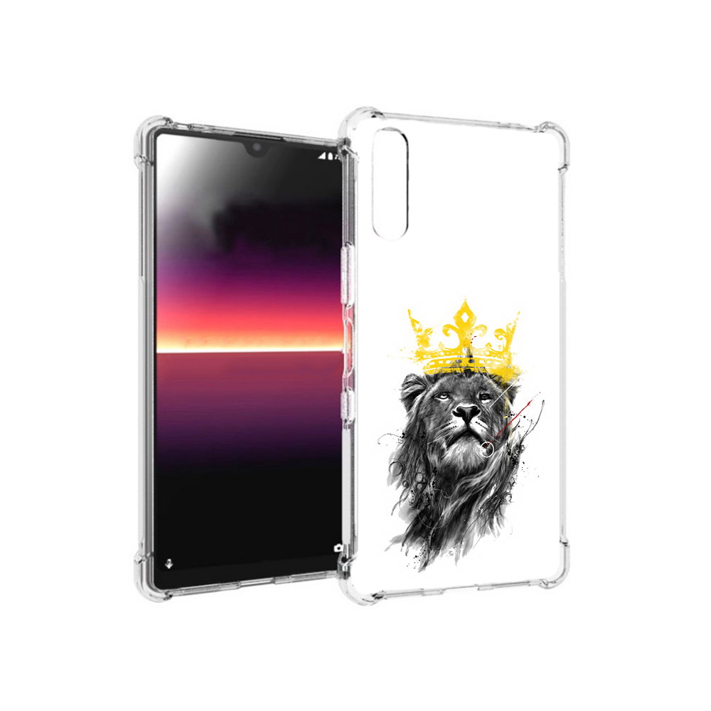 

Чехол MyPads Tocco для Sony Xperia L4 король-лев (PT227010.235.391), Прозрачный, Tocco