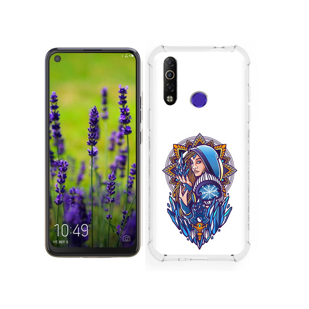 

Чехол MyPads Tocco для Tecno Camon 12 кристал мейден дота 2, Tocco