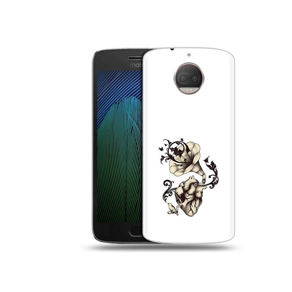 

Чехол MyPads Tocco для Motorola Moto G5S Plus Граммофон (PT75337.377.55), Прозрачный, Tocco