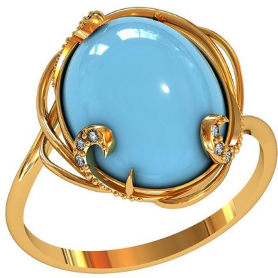 

Кольцо из серебра с фианитом р. 17 ПРИВОЛЖСКИЙ ЮВЕЛИР 252232-AG15FA11, 252232-AG15FA11