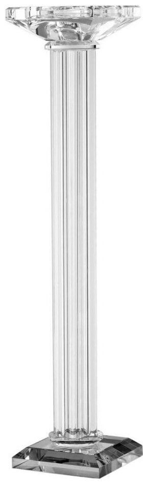 

Подсвечник Glasar 10 x 10 x 43 см, Прозрачный