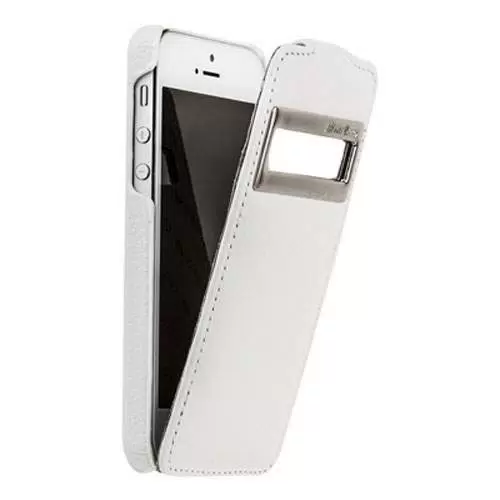 

Кожаный чехол с окошком Melkco Jacka ID Type Jacka ID Type для Apple iPhone 5/5S/SE белый