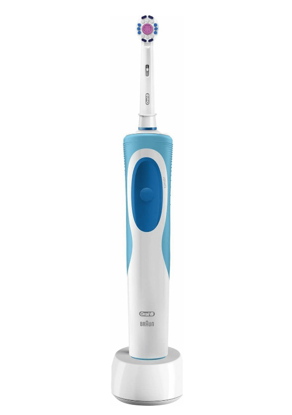 

Электрическая зубная щетка Oral-B D 12.513w белый, голубой, D 12.513w