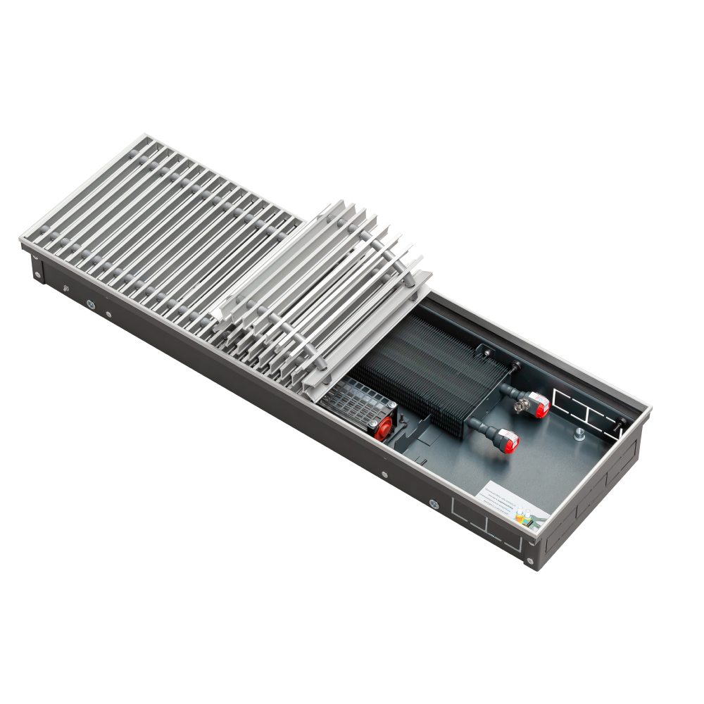 

Водяной конвектор с решеткой Techno Vent KVZV 250 - 140 - 2000 мм, Раздел17
