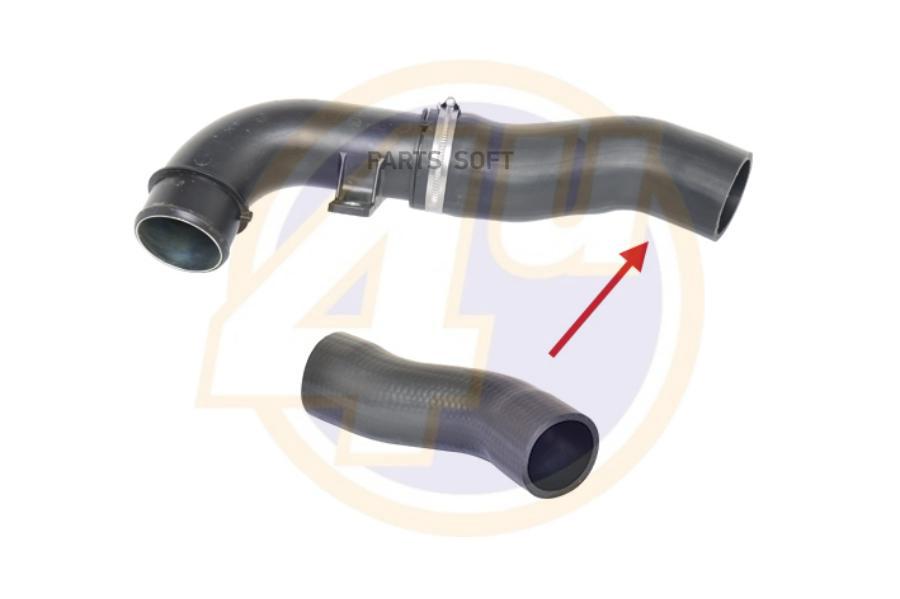 

4U Патрубок Интеркулера Правый Pgt Boxer Iii/Cit Jumper Iii/Fiat Ducato Iii/Iv 06- 4U 4Uth