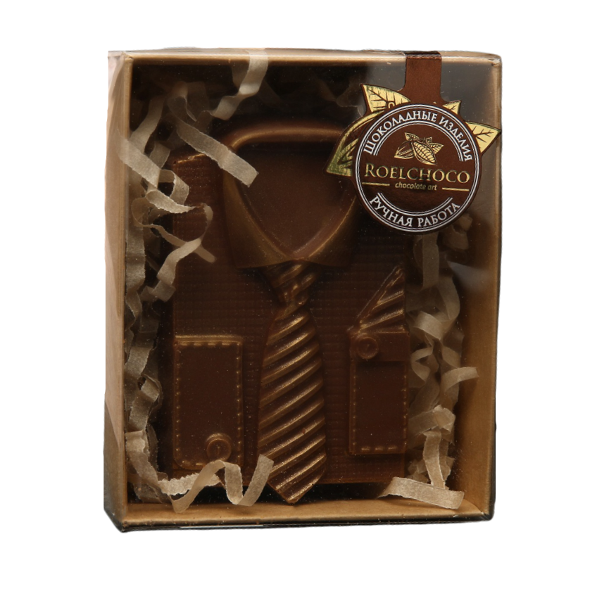 

Шоколад RoelChoco фигурный Рубашка 75 г