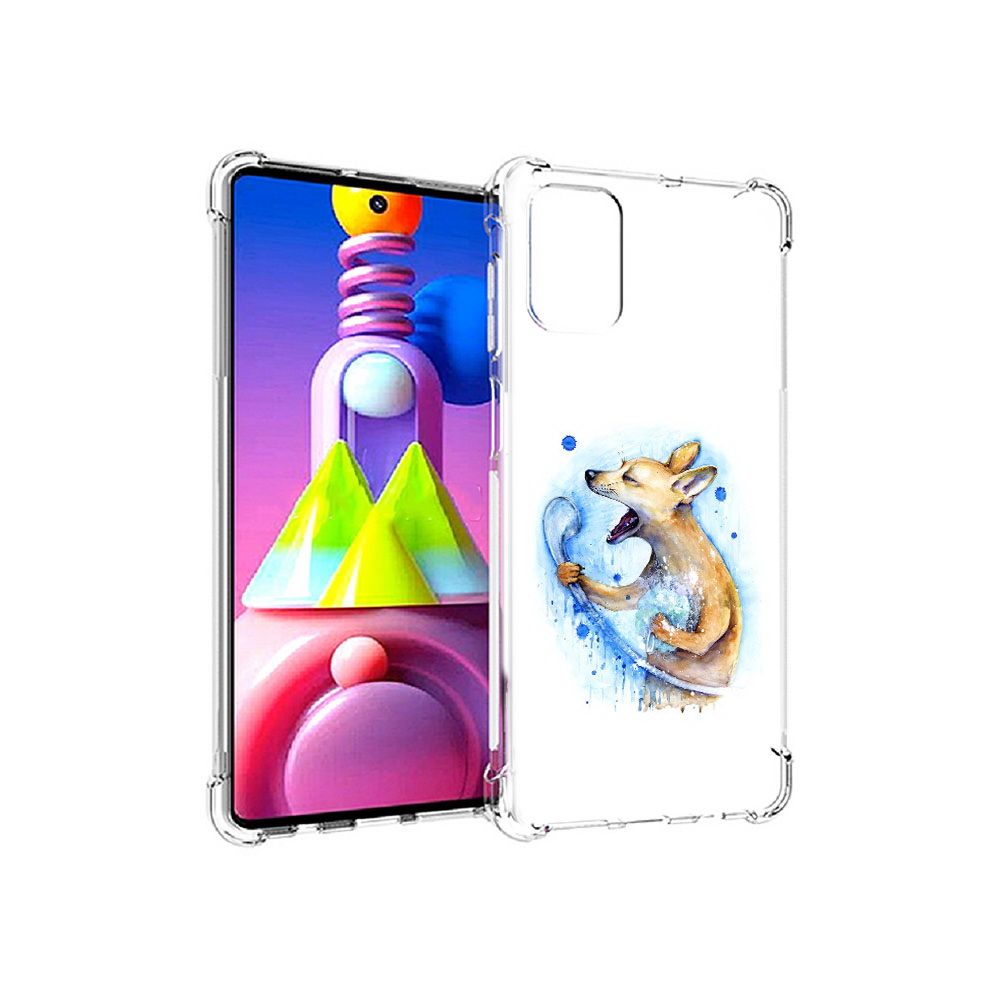 Чехол MyPads Tocco для Samsung Galaxy M51 пение в душе (PT156838.490.537)