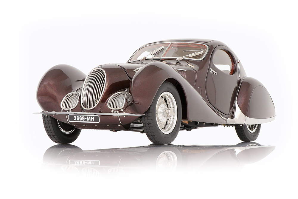 Talbot-lago coupe T150 c-ss figoni & falaschi teardrop 1937-39 memory edition brown metall