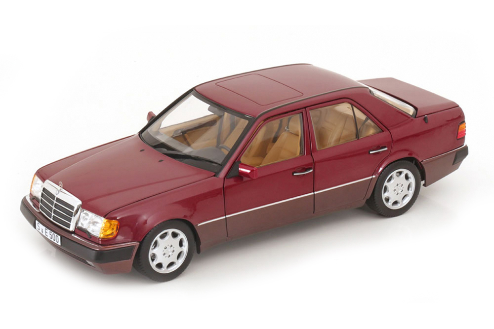 Mercedes W124 500E 1991-1993 almandin red / мерседес волчок темно-красный