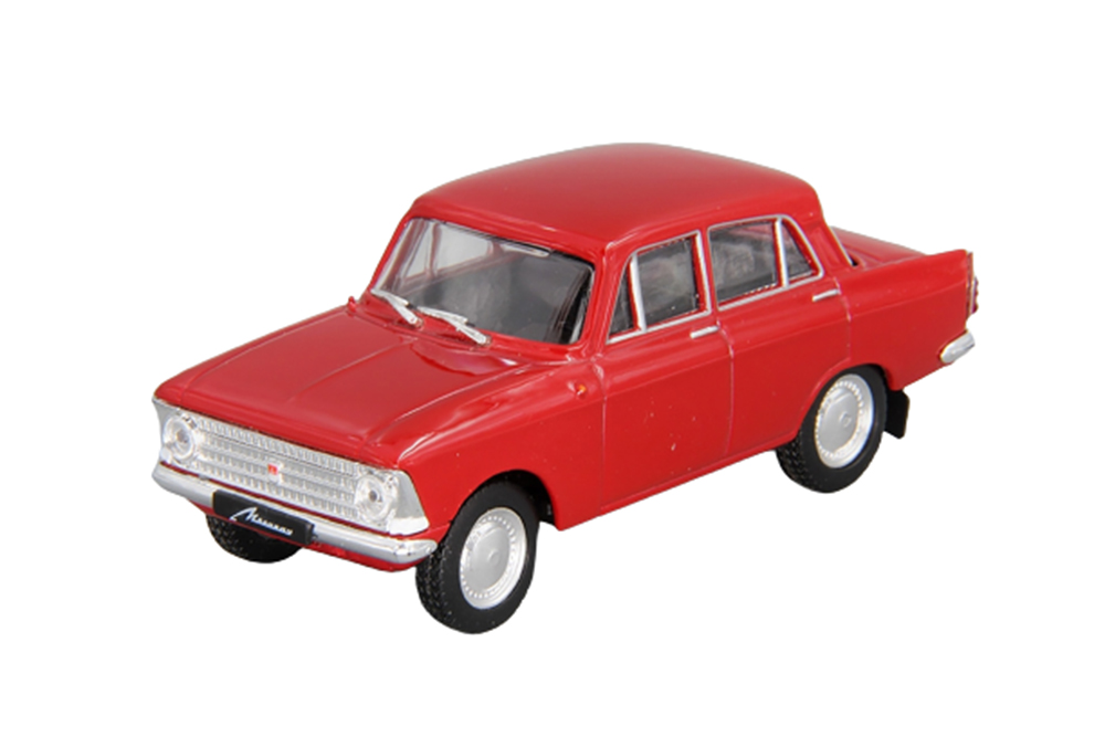 

Модель коллекционная DEAGOSTINI Москвич 408 вишневый (автолегенды ссср #12), Красный