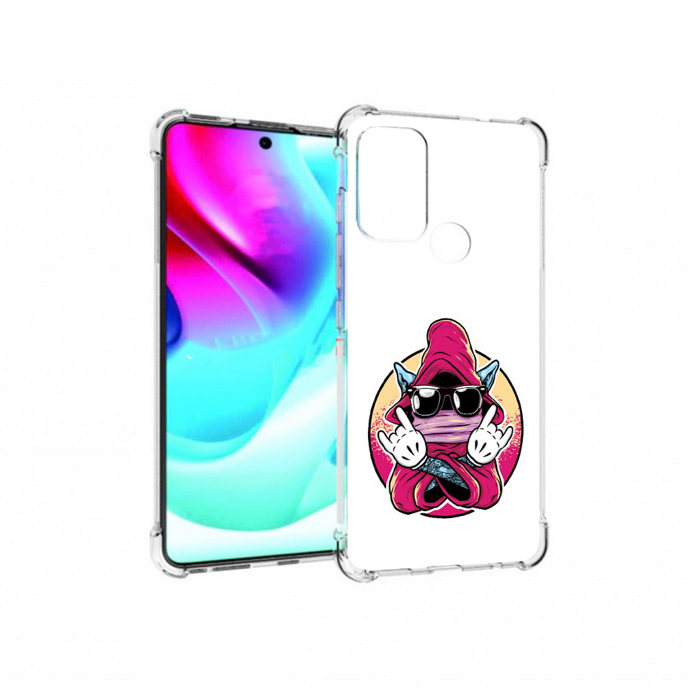 

Чехол MyPads Tocco для Motorola Moto G60S йоу (PT227079.361.382), Прозрачный, Tocco