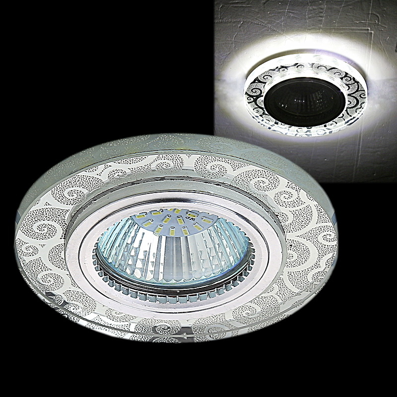 

Точечный светильник Reluce 31605-9.0-001MN MR16+LED3W WH