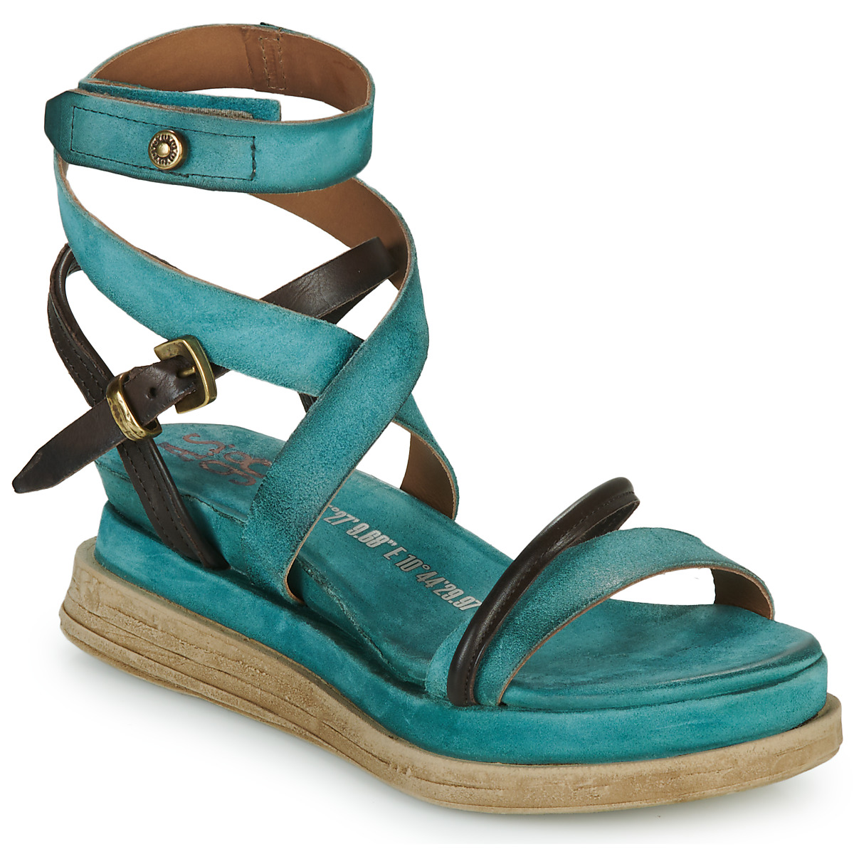 

Босоножки женские Airstep / A.S.98 24682190 голубые 38 EU, Голубой, 24682190