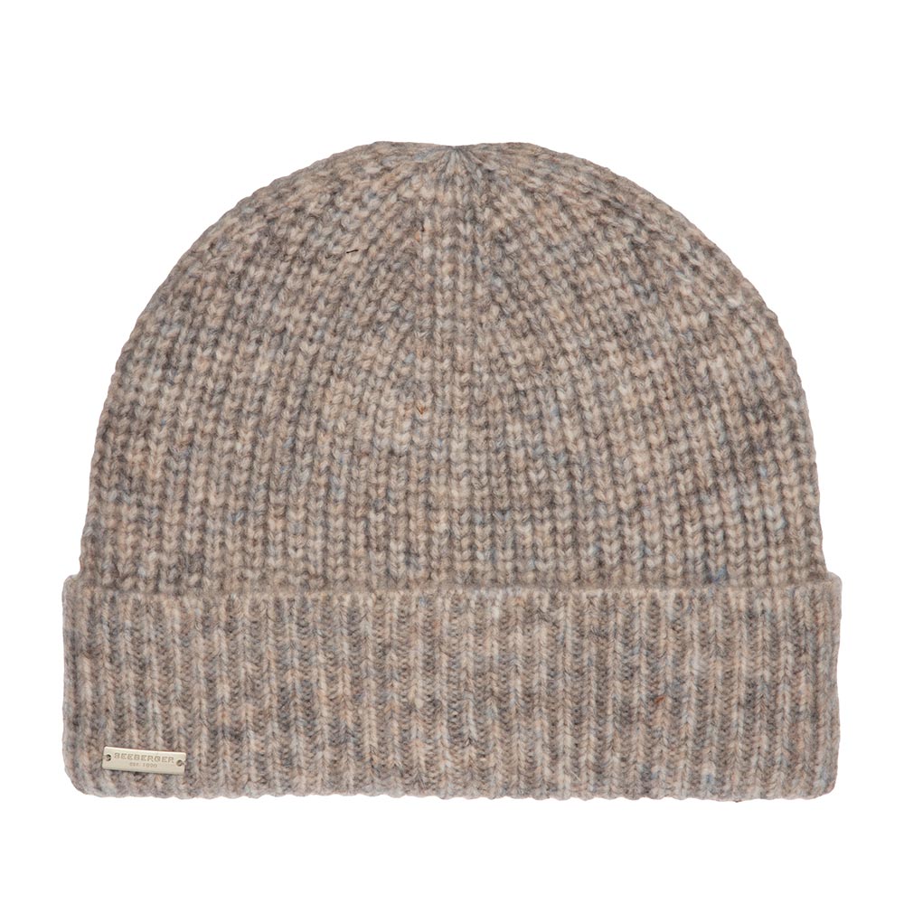 

Шапка бини женская Seeberger 18206-0 TURN-UP BEANIE песочная, Бежевый, 18206-0 TURN-UP BEANIE