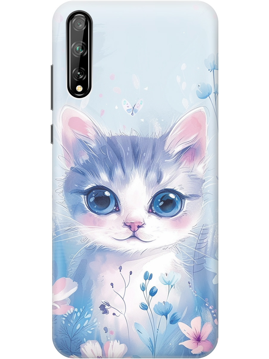 

Силиконовый чехол на Honor 30i / Huawei Y8P с принтом "Котик в цветах", Прозрачный;белый;голубой;розовый, 723101112