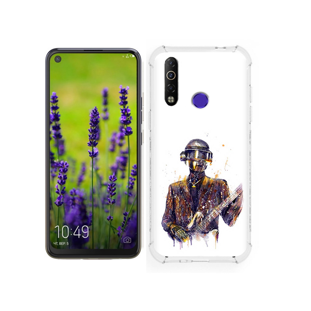 

Чехол MyPads Tocco для Tecno Camon 12 космо-гитарист, Tocco