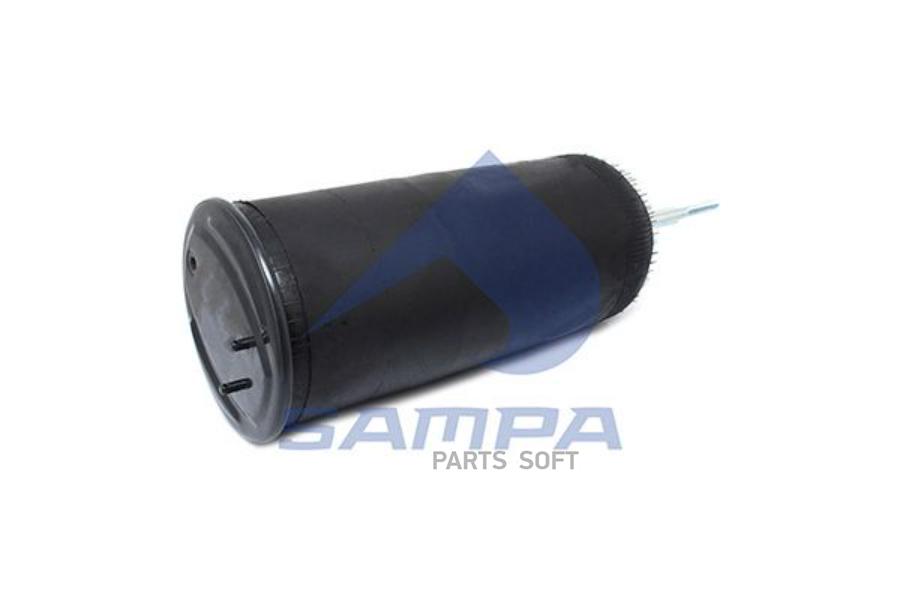 

SP 553608_пневмоподушка без стакана! верх: 2шп. 1отв-шт.M16x1.5 низ: 1отв-шт.M16\ SCANIA