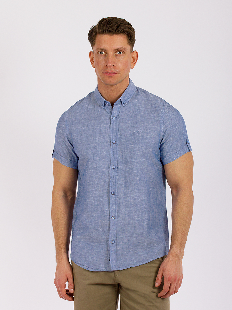 Рубашка мужская MCL GD60700331 синяя XL