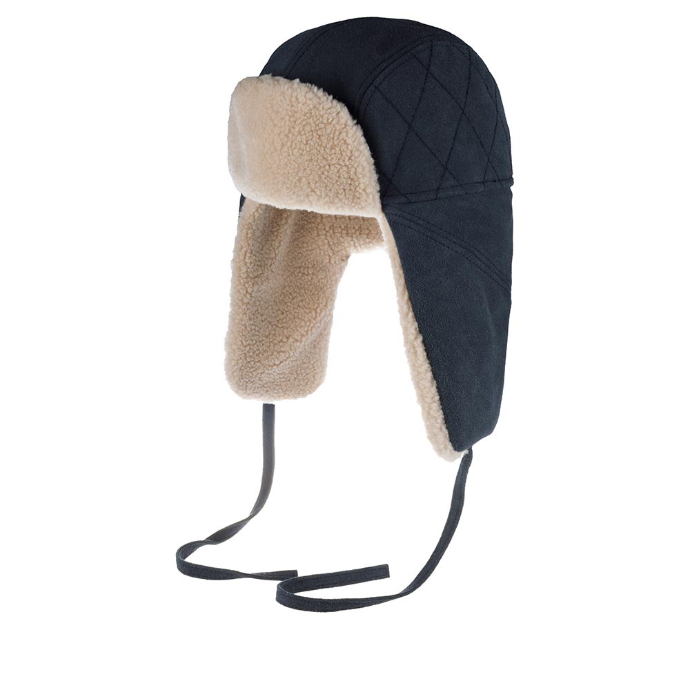 

Шапка ушанка унисекс Stetson 9297302 BOMBER CAP CALF SPLIT синяя, р.59, Синий, 9297302 BOMBER CAP CALF SPLIT