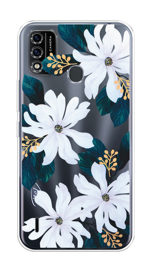 

Чехол на Itel A48 "Delilah Flower", Зеленый;белый, 3200150-1