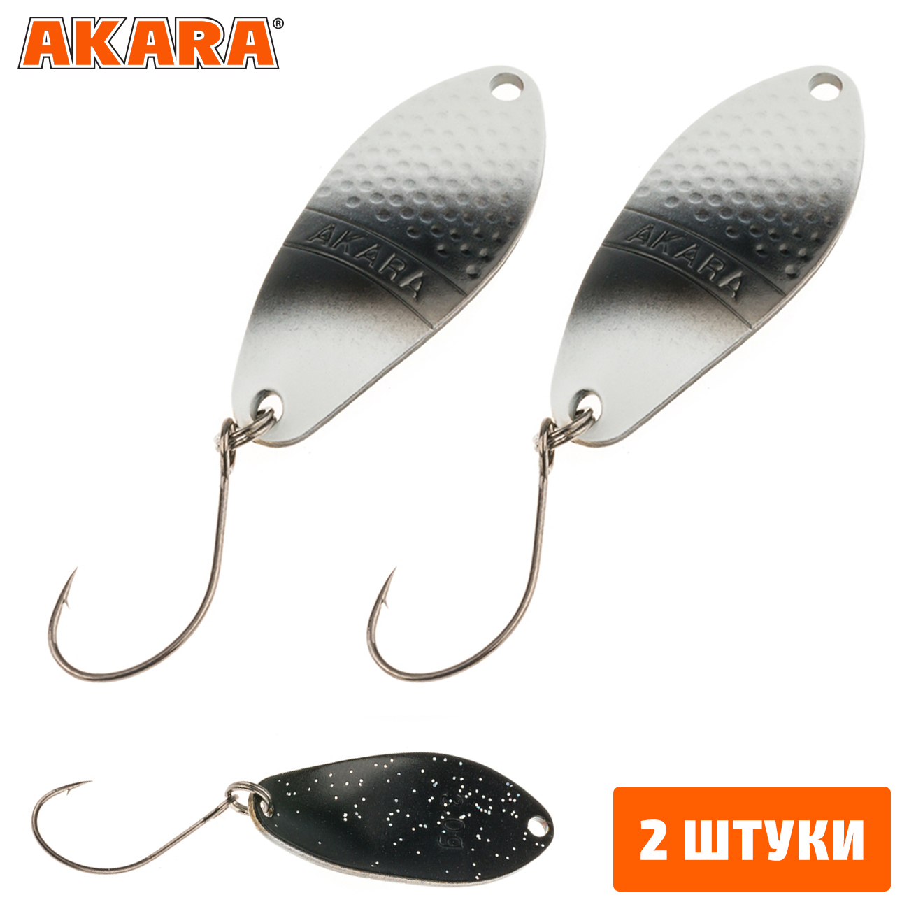 

Блесна колеблющаяся Akara Trout Time Namida 3,5гр. 66 (2 Штуки), Namida 3,5