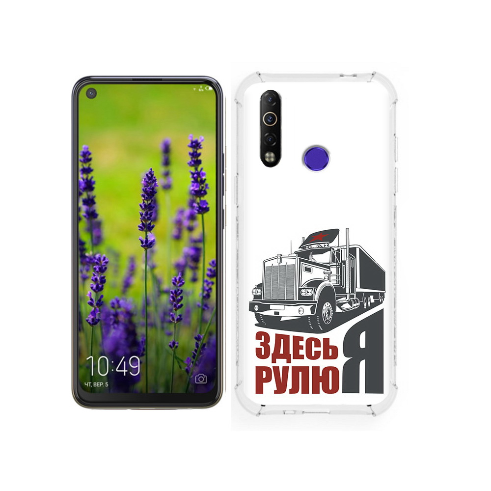 

Чехол MyPads Tocco для Tecno Camon 12 здесь я рулю, Tocco