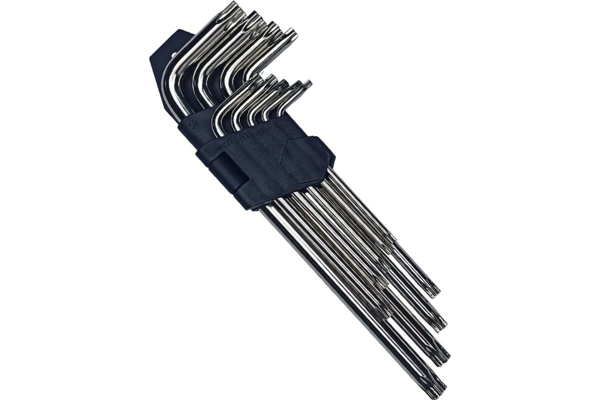 

Набор средних ключей vertextools № 2 Torx 9 предметов 1631-02
