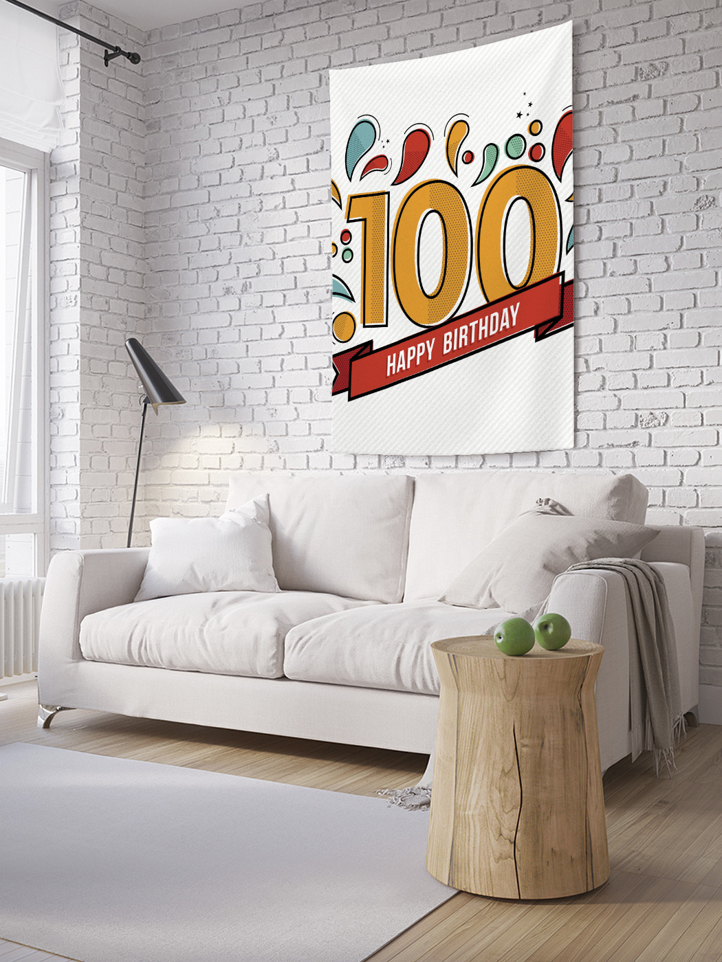 

Вертикальное фотопанно на стену JoyArty Красочная сотка 150x200 см, Красочная сотка