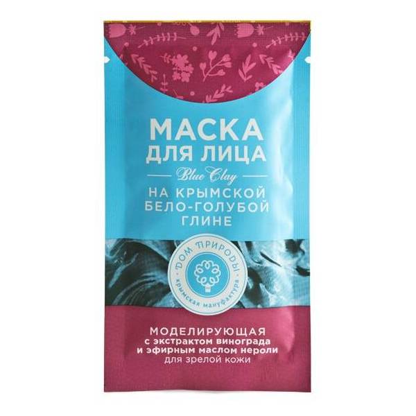 

Маска для лица Дом природы Моделирующая, для зрелой кожи, 30 г