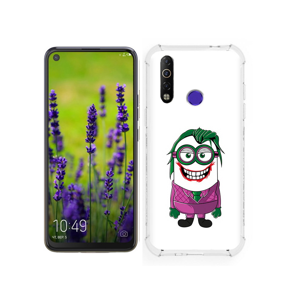 

Чехол MyPads Tocco для Tecno Camon 12 джокер миньон, Tocco