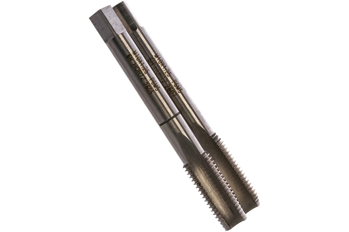 

Метчик М10x1,25 м/р комплект 2 шт. Р6М5 HORTZ 203874