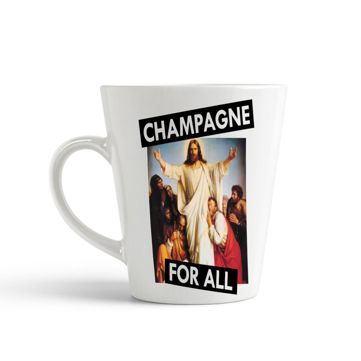 

Кружка-латте CoolPodarok Champagne for all