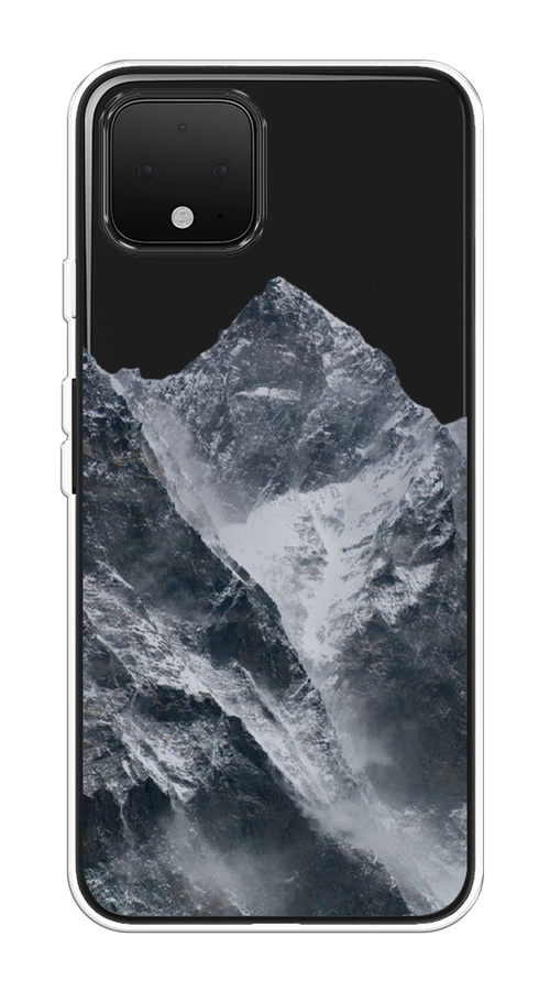 

Чехол на Google Pixel 4 "Горы арт 4", Серый;бежевый, 270250-2