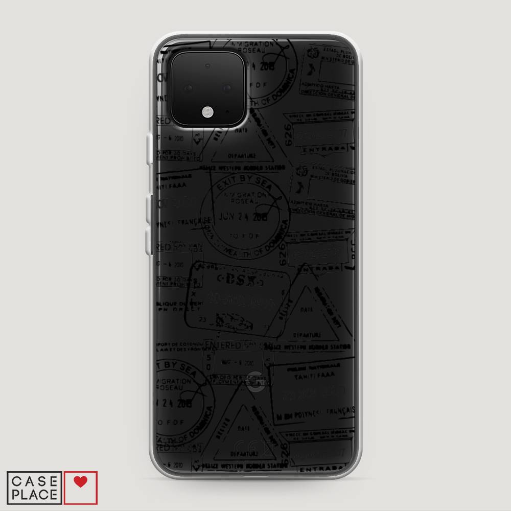 Чехол на Google Pixel 4 Visa stamps 2