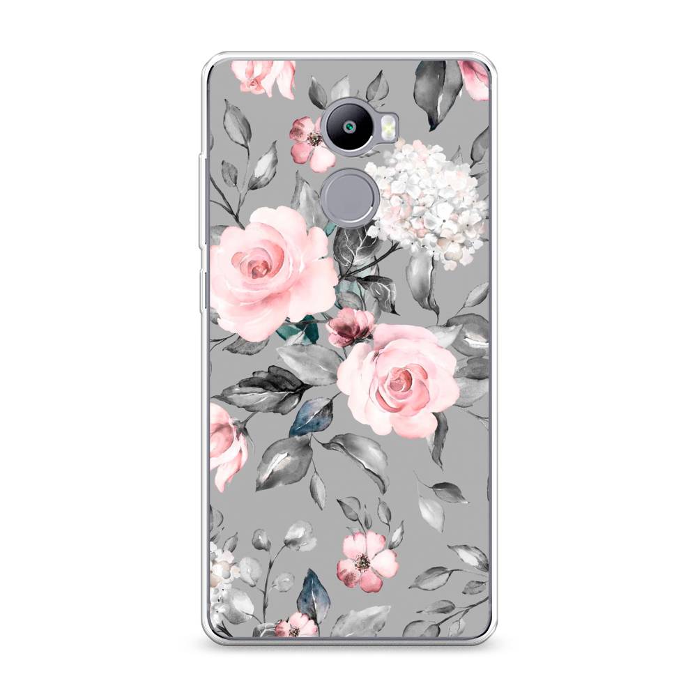 

Чехол Awog "Розы на сером" для Xiaomi Redmi 4, 31150-8