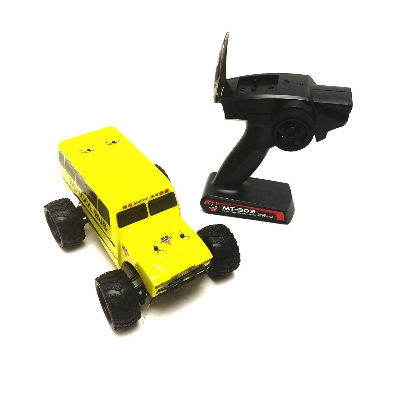 

Радиоуправляемый монстр Himoto School Bus 4WD RTR масштаб 1:18 2,4G - E18BSL/28699, School Bus E18BSL/28699