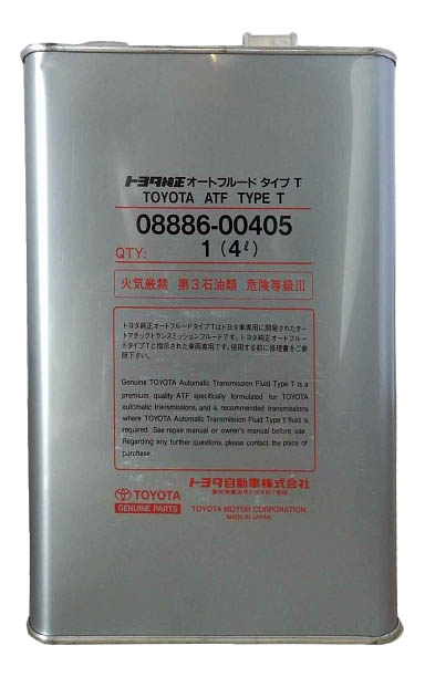 Трансмиссионное масло Toyota 4л 08886-00405