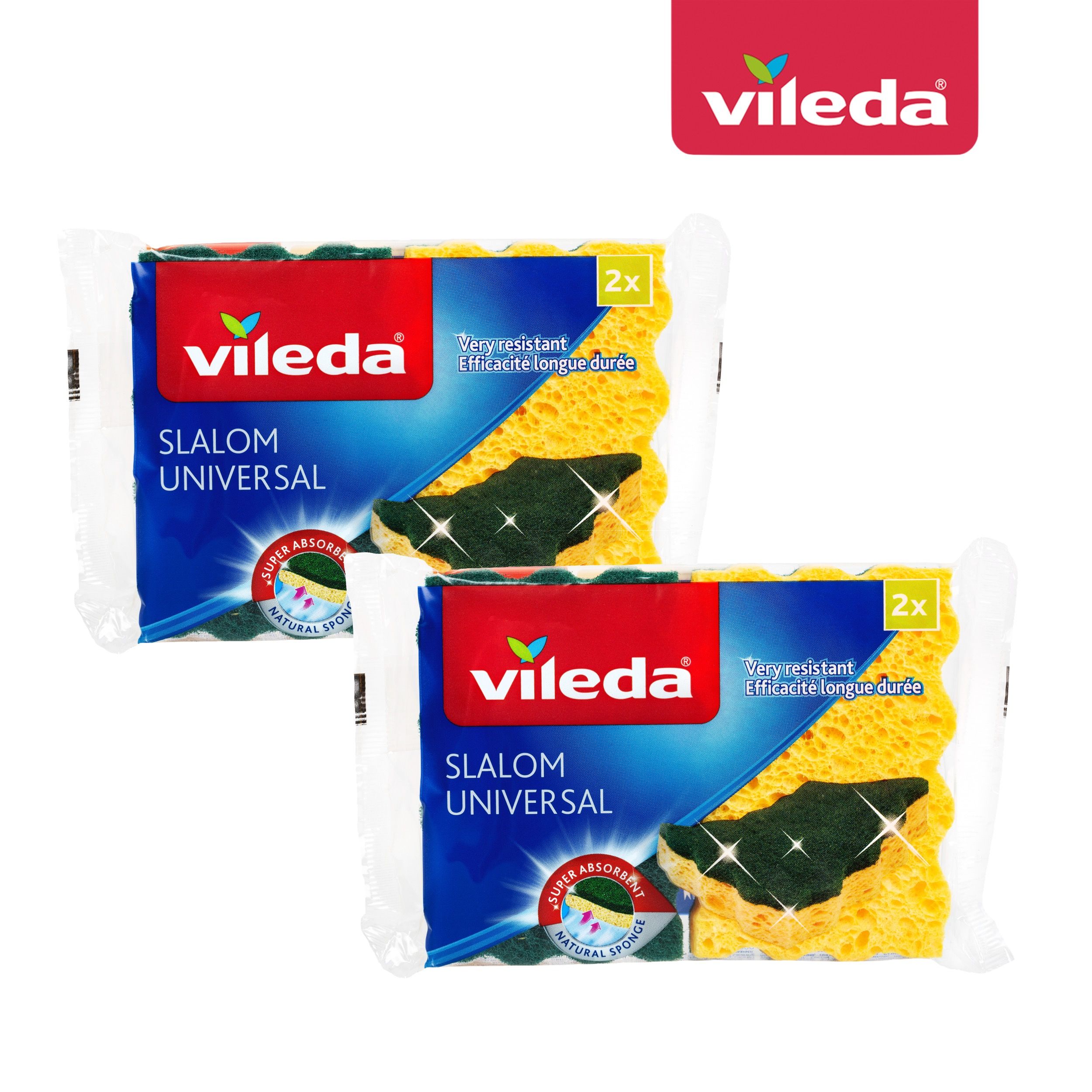 Губки для уборки Vileda Slalom Universal