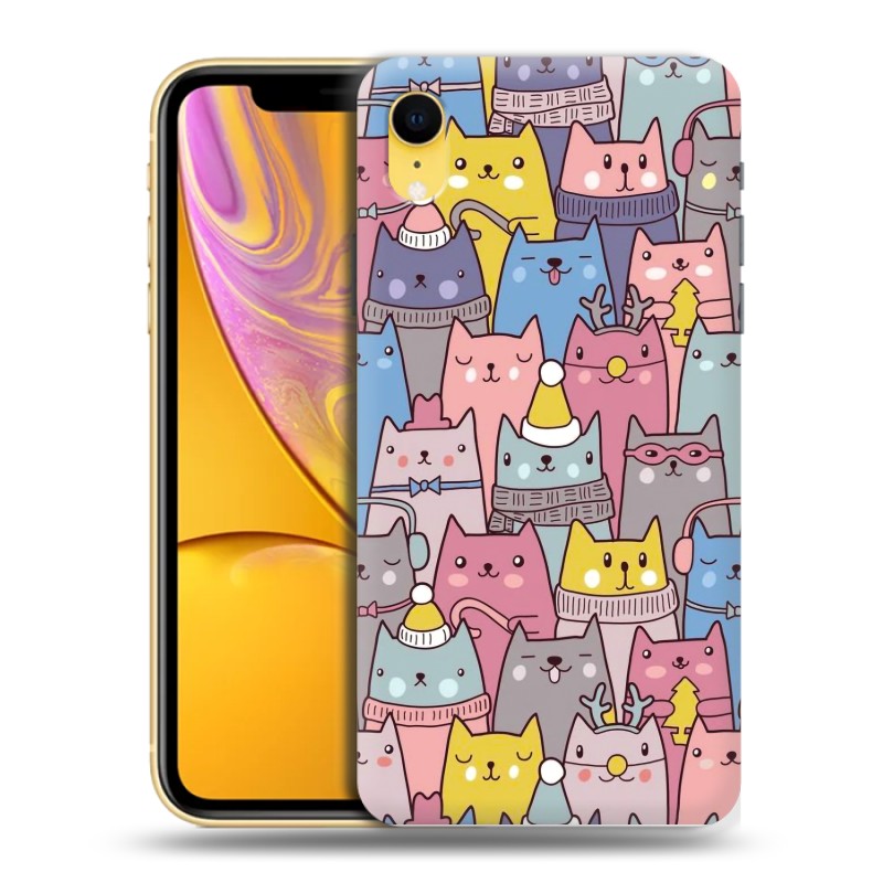 

Чехол для iPhone XR с рисунком и защитой камеры, 60918