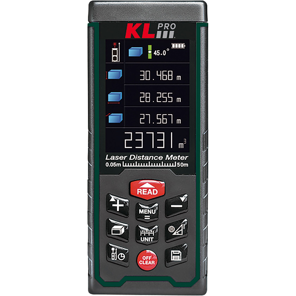 фото Дальномер лазерный klpro kllzm120b с bluetooth-камерой (120 метров)