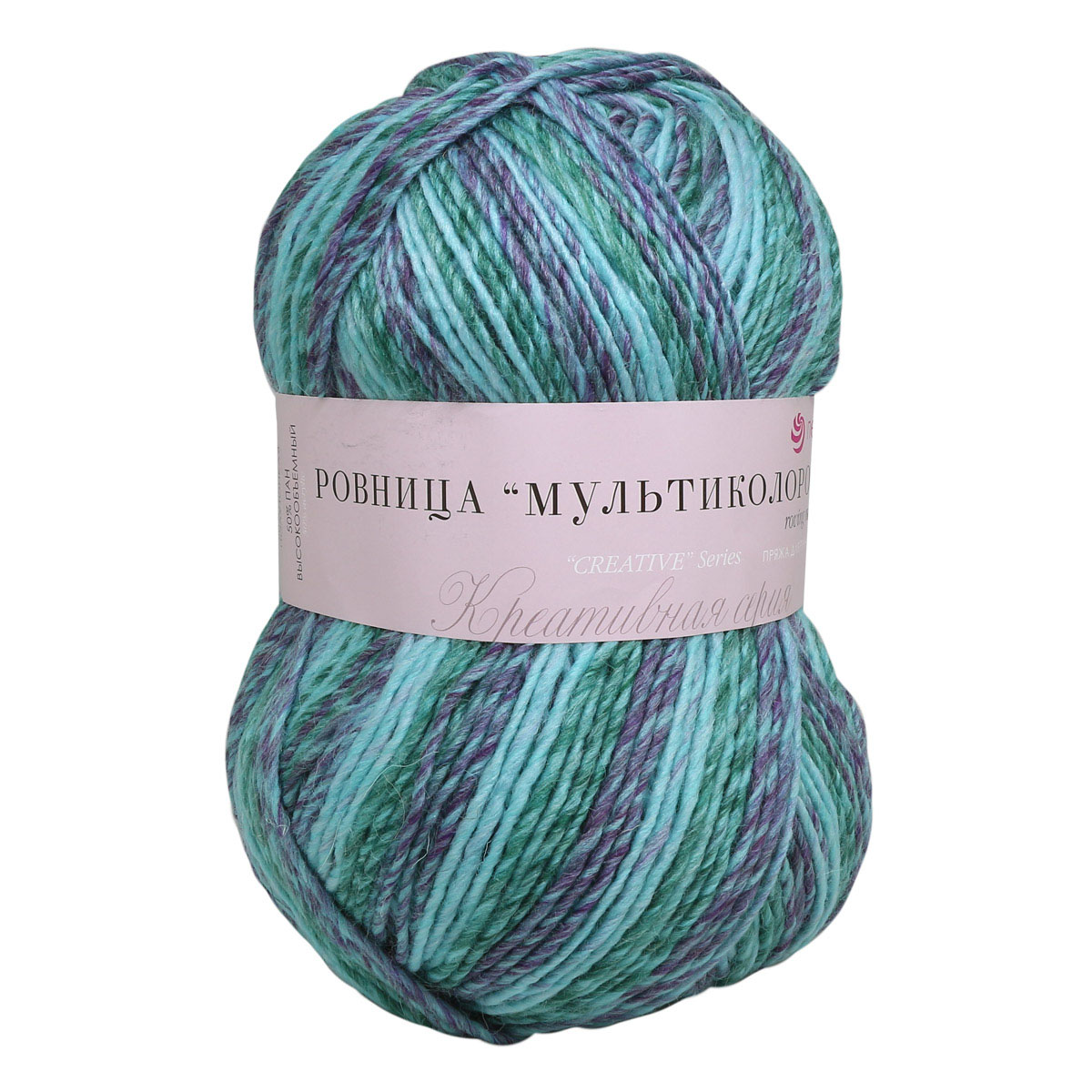 

Пряжа Пехорка Ровница apos;Мультиколороваяapos; 200гр. 400м. (50%шерсть, 50%акрил) (811М), Разноцветный